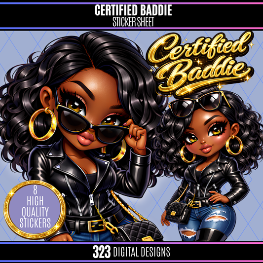 Certified Baddie Sticker Pack