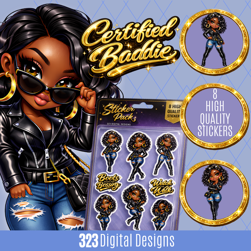 Certified Baddie Sticker Pack