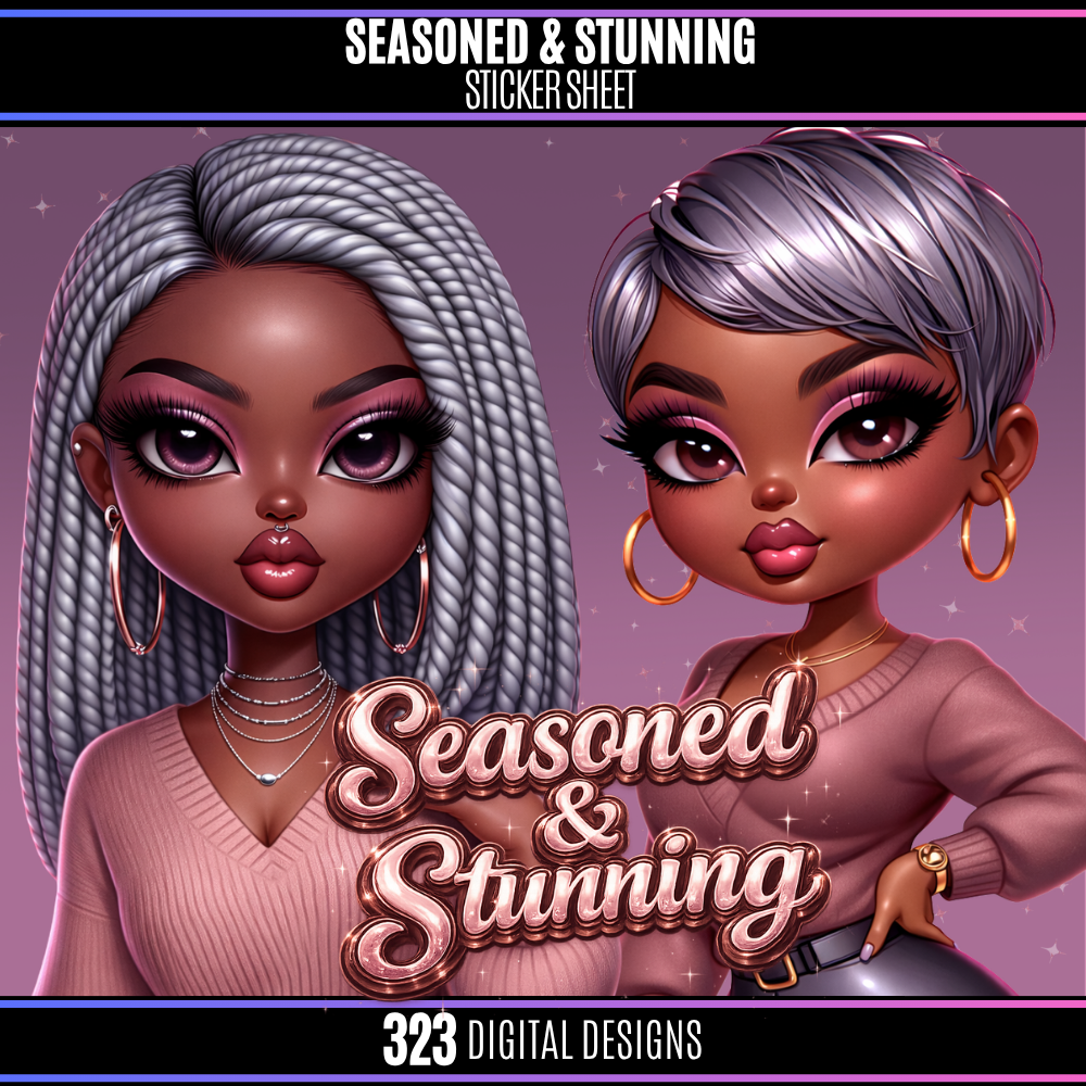 Seasoned & Stunning Sticker Pack
