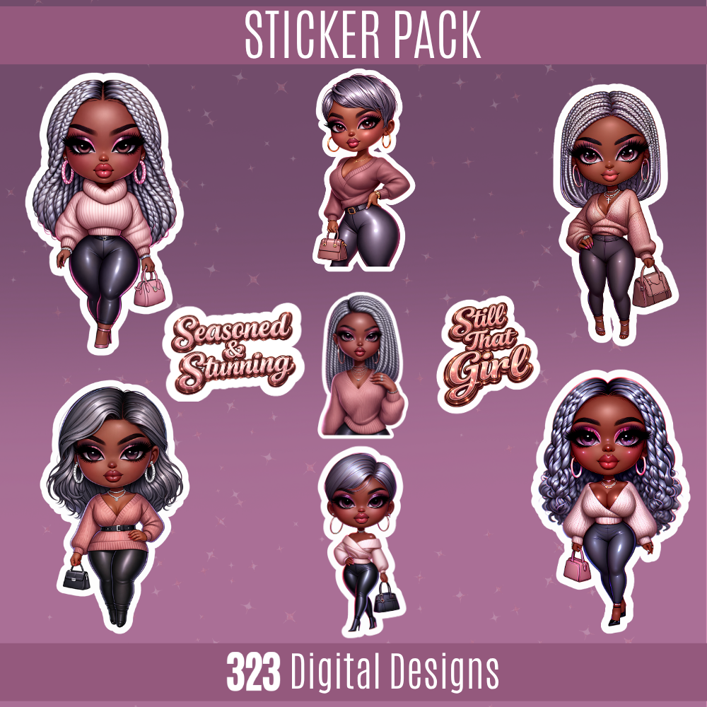 Seasoned & Stunning Sticker Pack